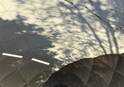 DANKE! Hallenaufbau, September 2025 💙🤍